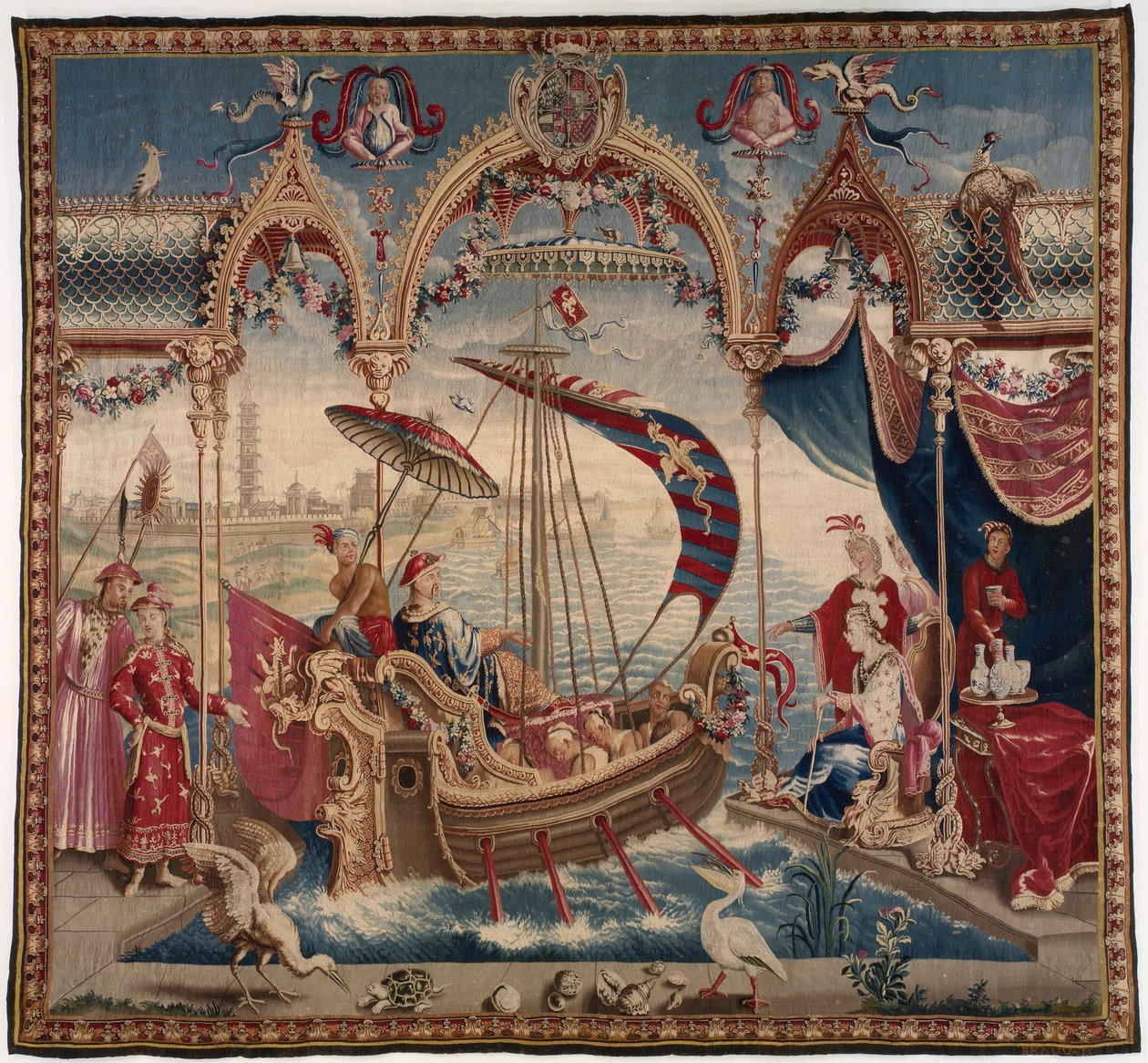 A vela do imperador, de A história do imperador da China de Guy Louis Vernansal
