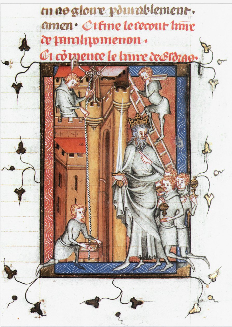 A Bíblia histórica ... de Guyart des Moulins