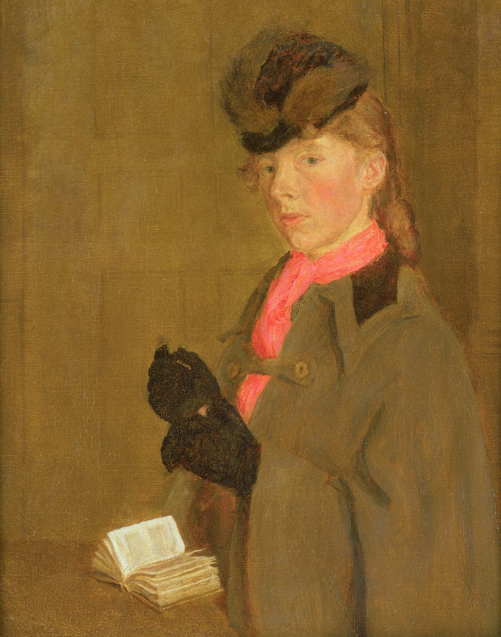 Retrato da irmã do artista, Winifred de Gwen John