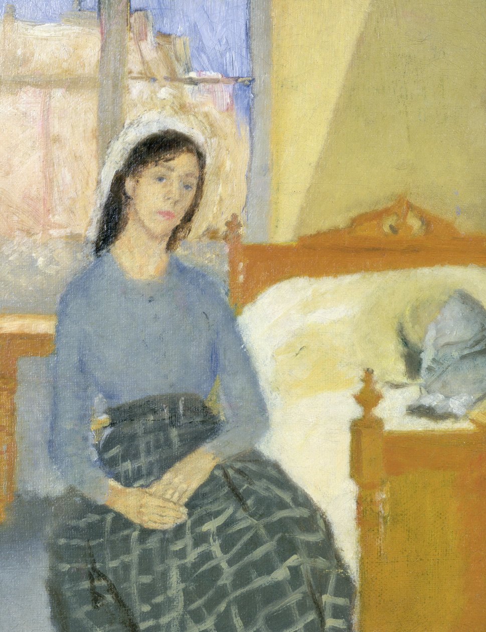 A artista em seu quarto em Paris de Gwen John