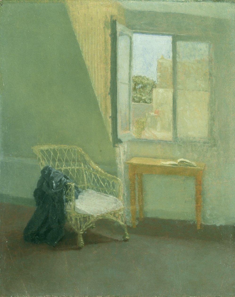 Um canto do quarto do artista em Paris de Gwen John