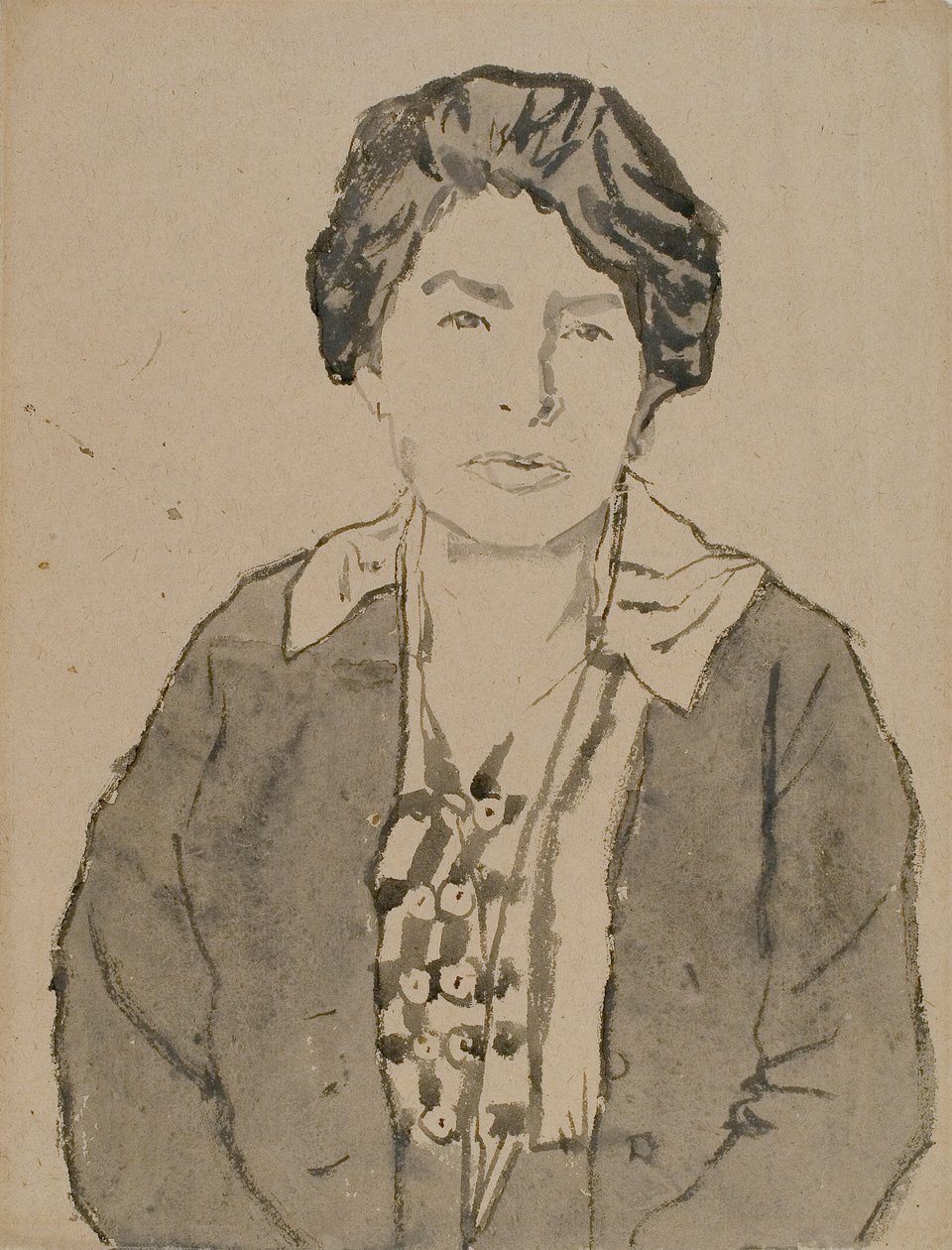 Isabel Bowser (aguarela sobre papel) de Gwen John