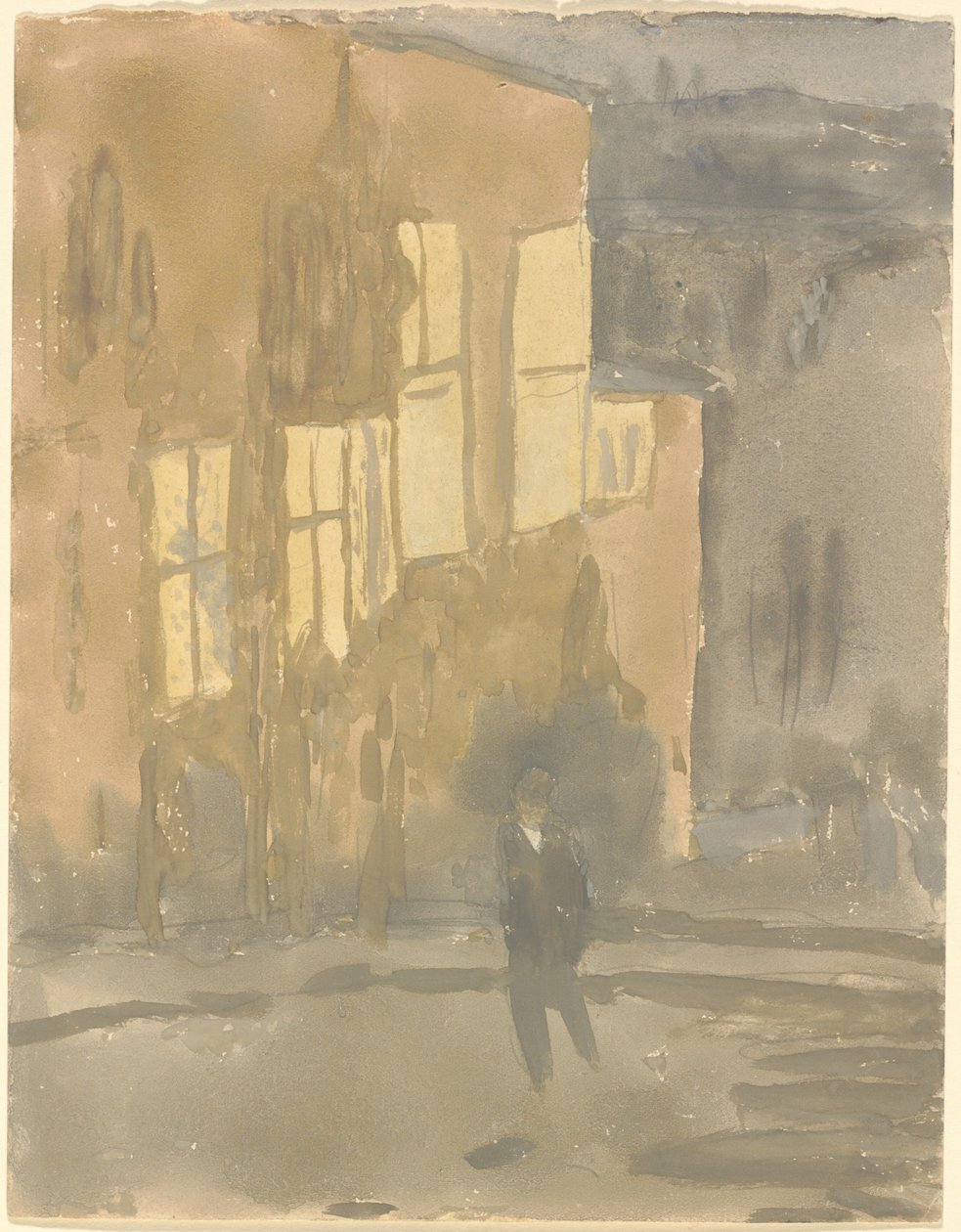 Rua à noite, Meudon de Gwen John