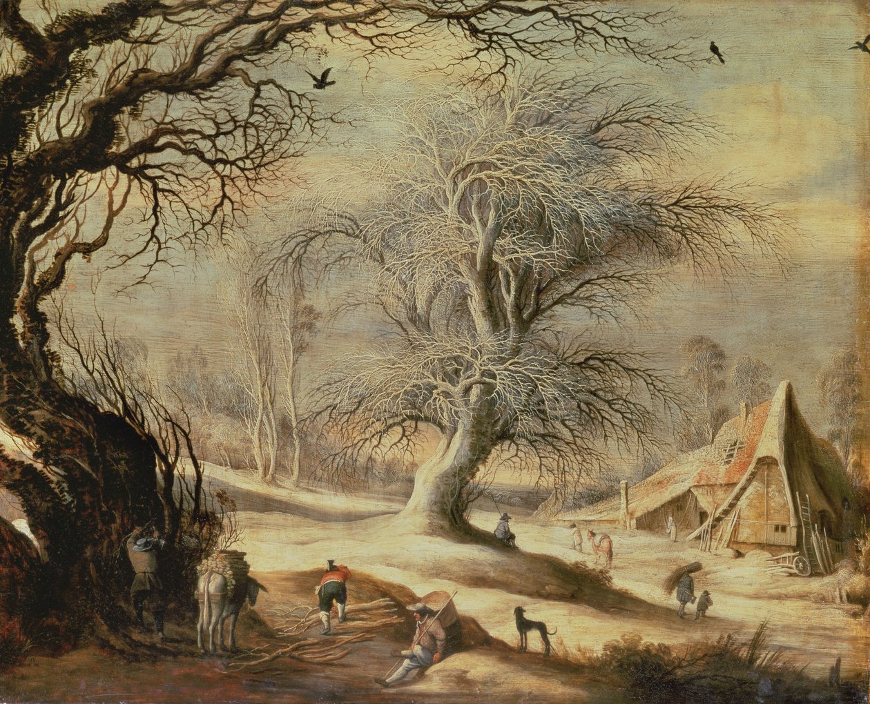 Paisagem de inverno de Gysbrecht Lytens or Leytens