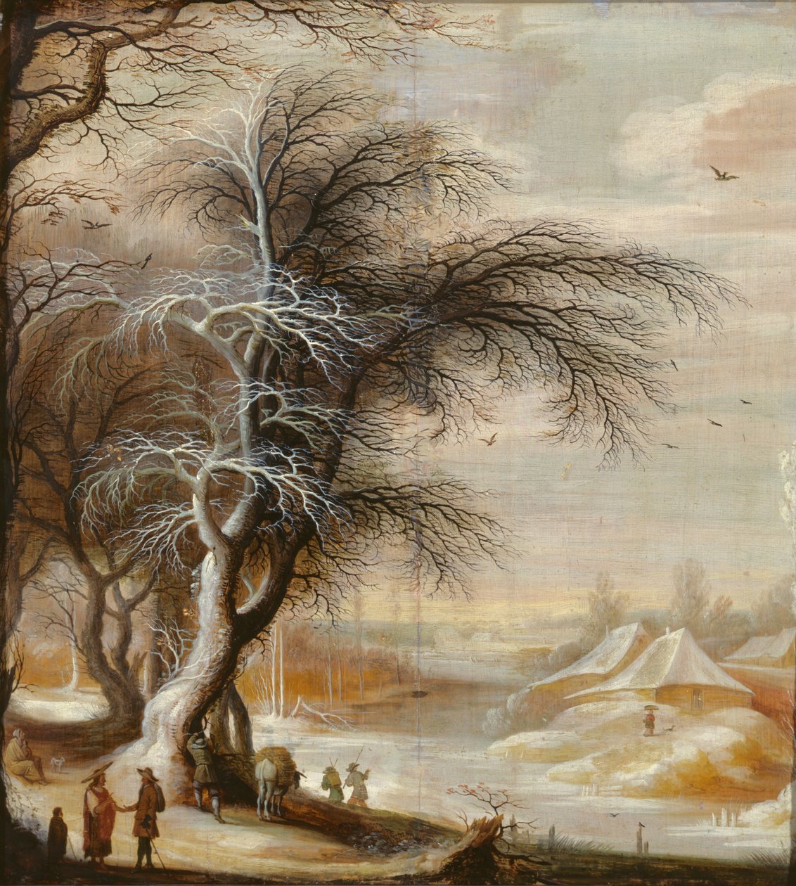Paisagem de inverno de Gysbrecht Lytens or Leytens