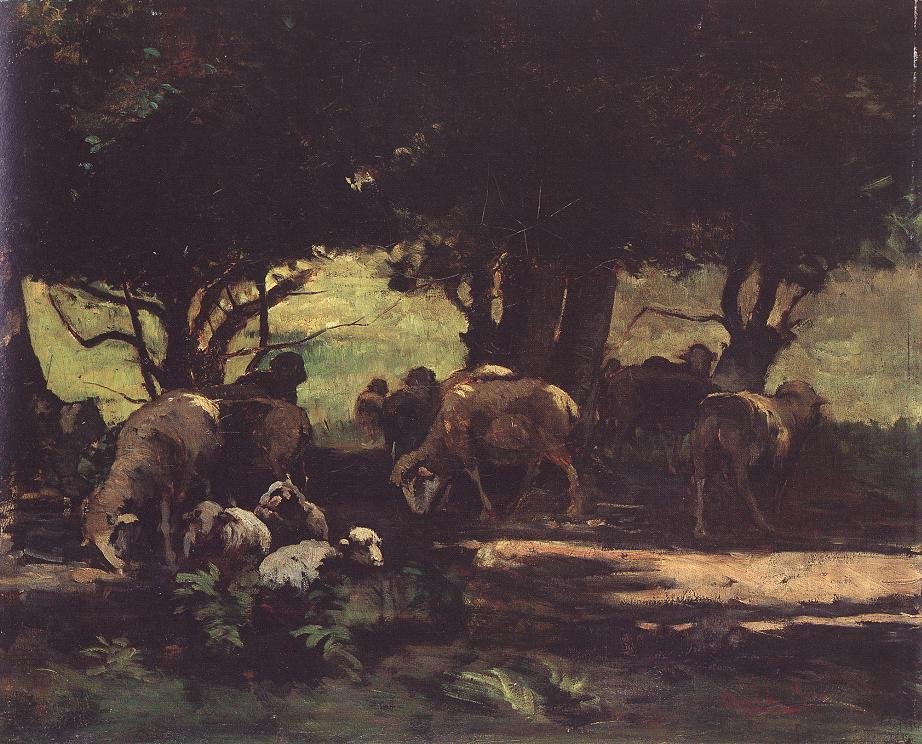 Rebanho de ovelhas de Gyula Agghazy