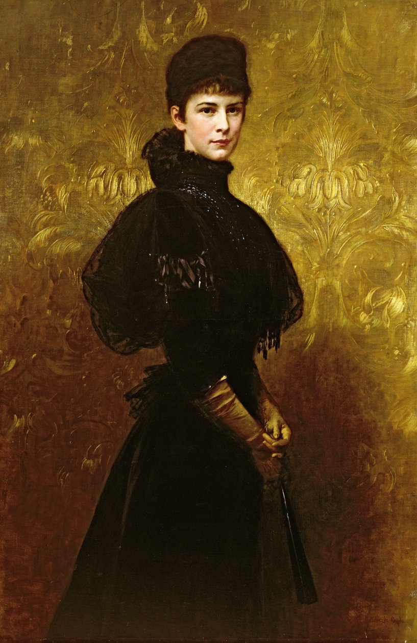 Rainha Erzsebet de Gyula Benczúr