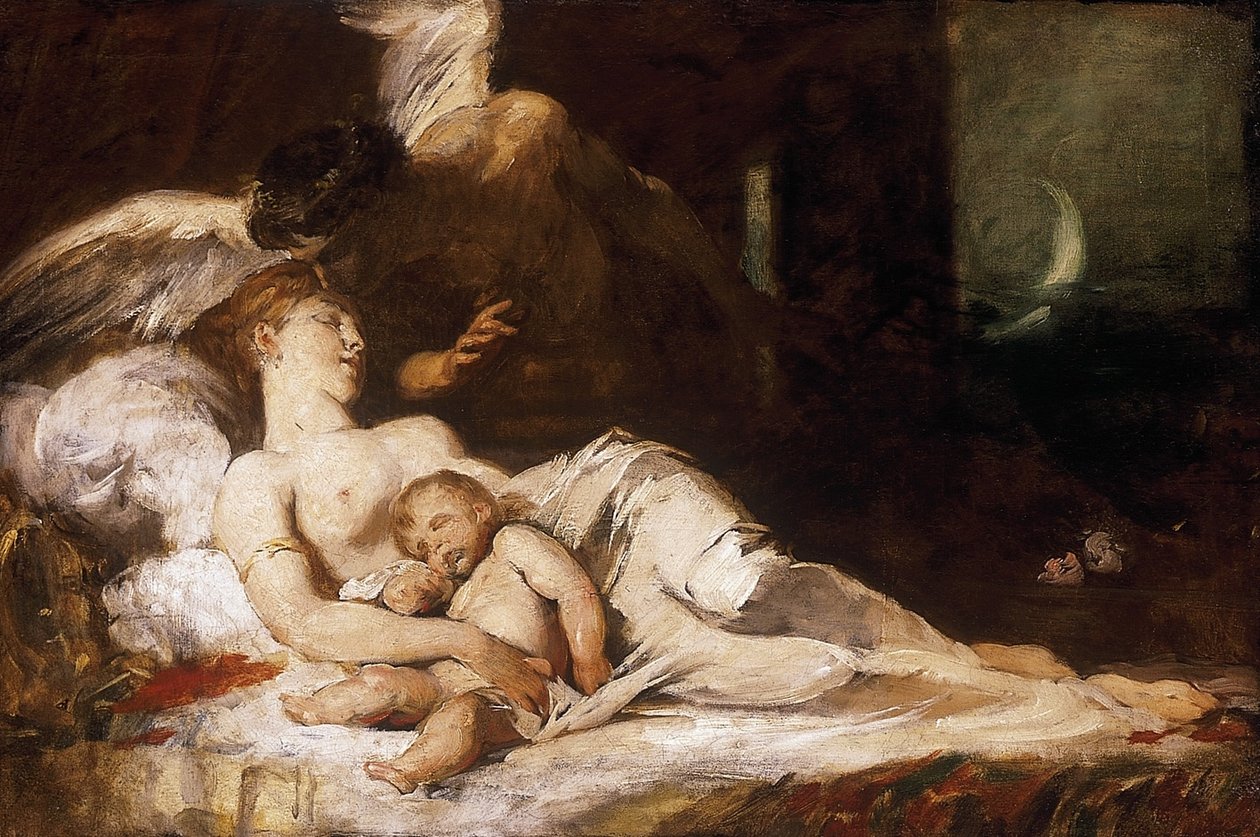 Sonho de Hypnos de Gyula Benczúr