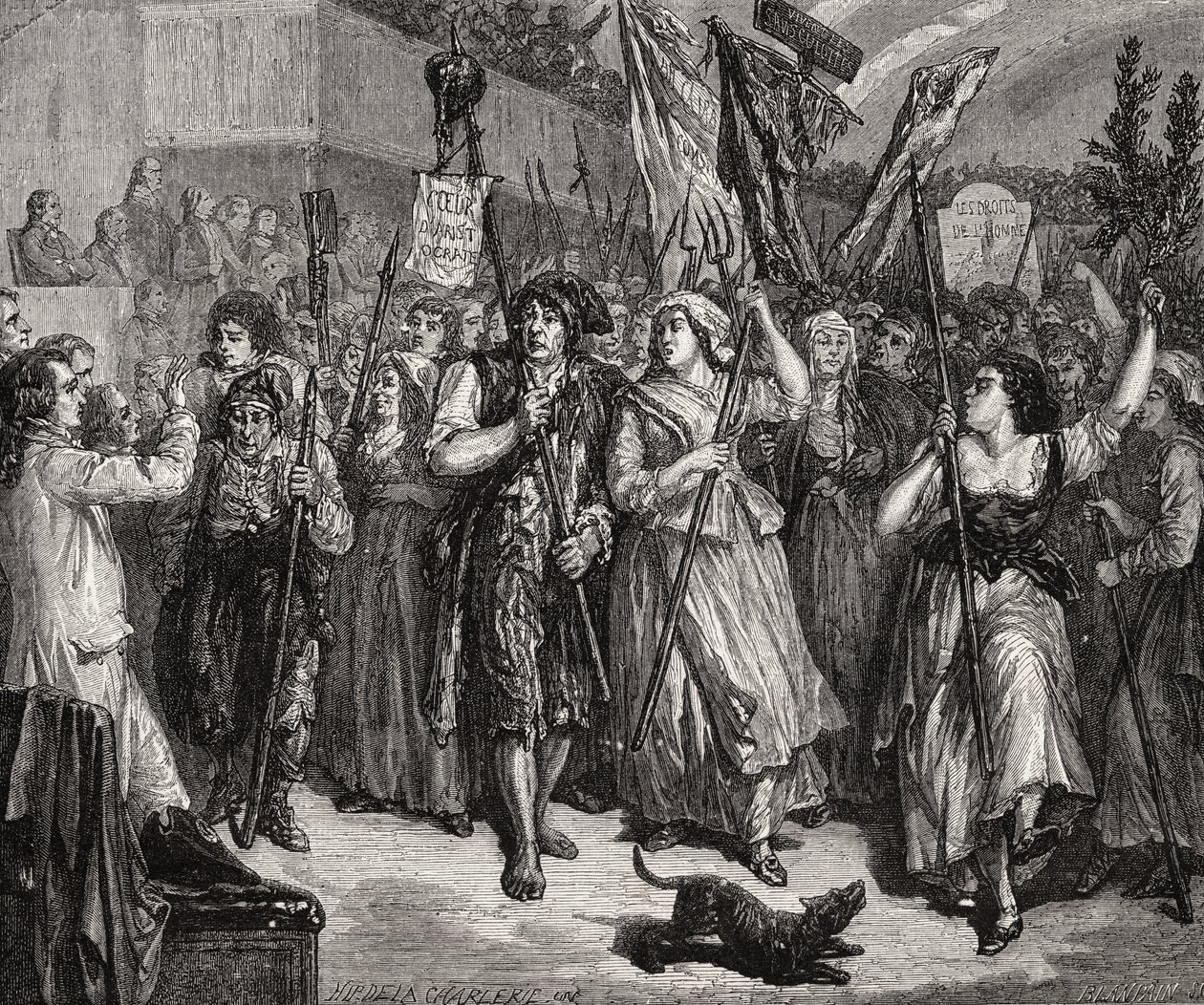 Invasão da Assembléia, 20 de junho de 1792 de H. de la Charlerie