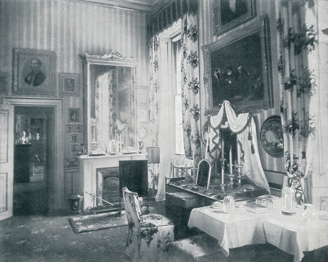 O vestiário do Queens no Castelo de Windsor, c1899, 1901 de HN King