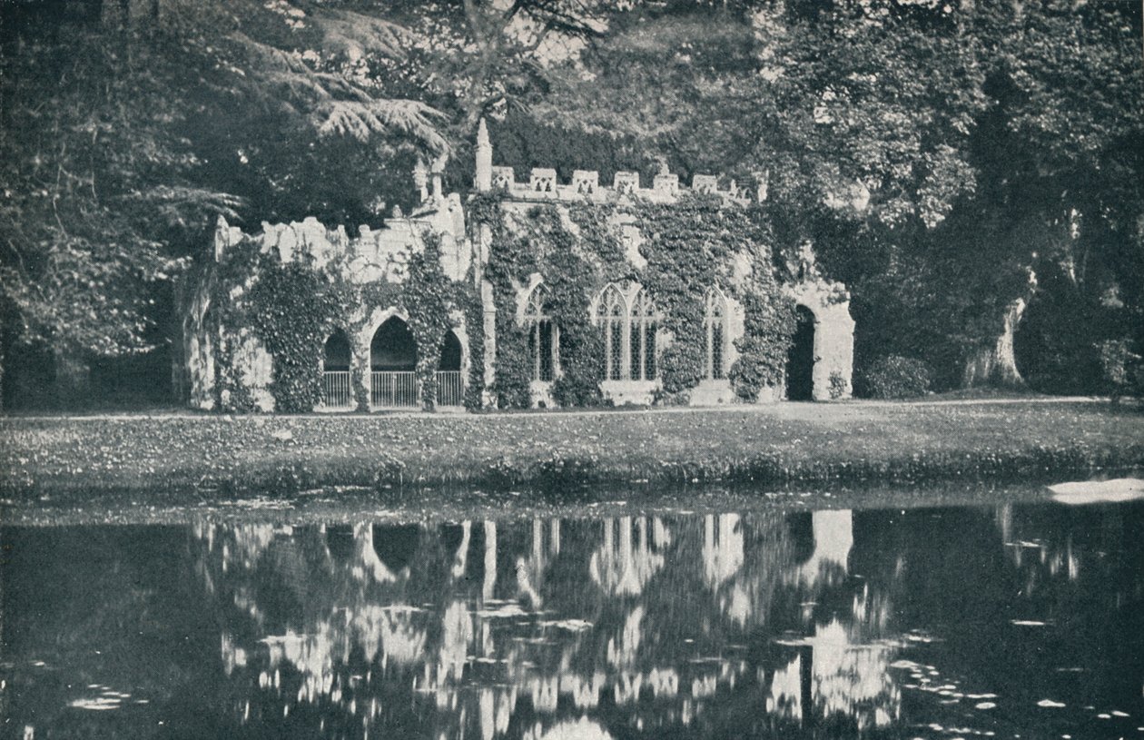 As ruínas de Frogmore, c1899, 1901 de HN King
