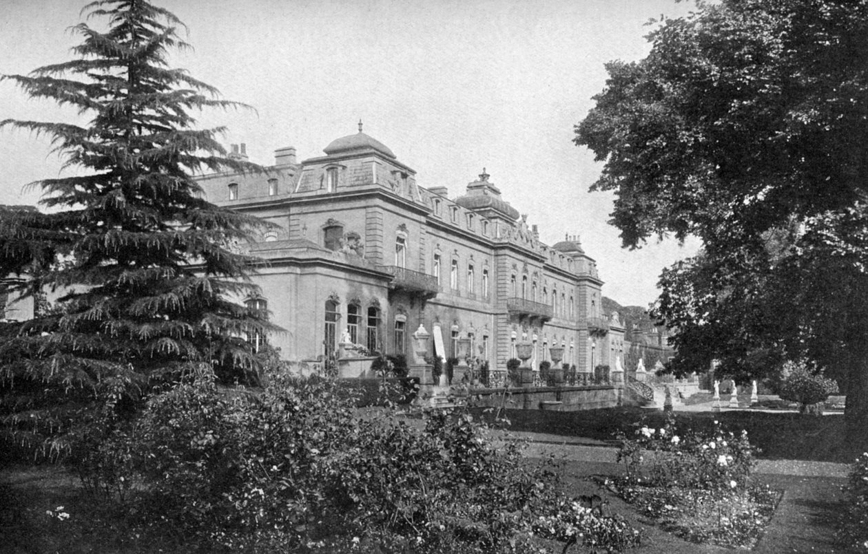 Wrest Park do sudoeste, Silsoe, Bedfordshire, 1924-1926 de HN King