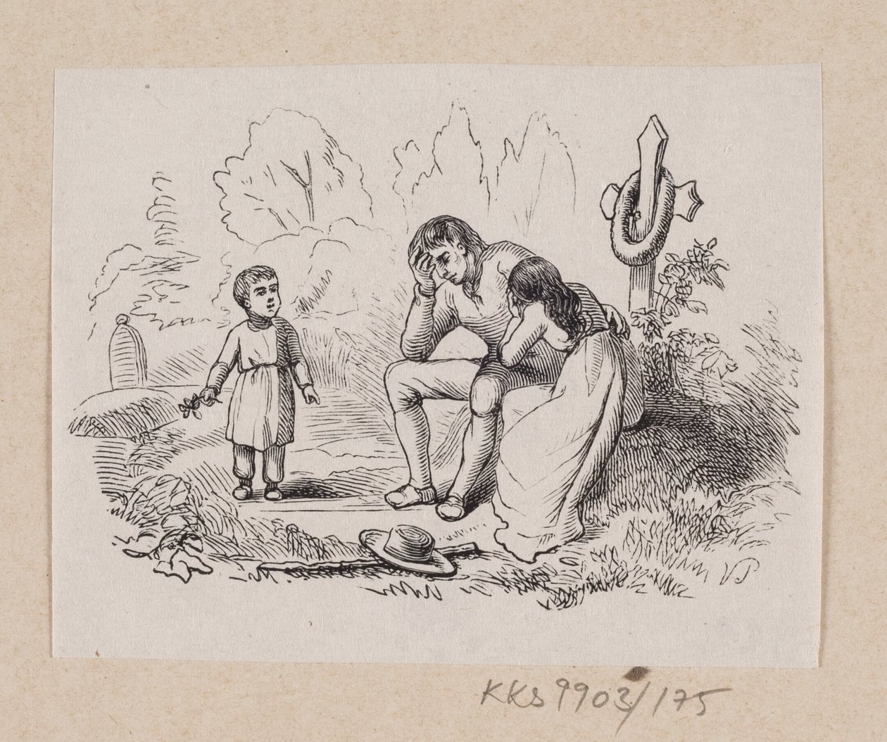 Ilustração para "The Last Pearl" em H.C. Andersen, "Contos de fadas e histórias", Volume 2 de H.P. Hansen