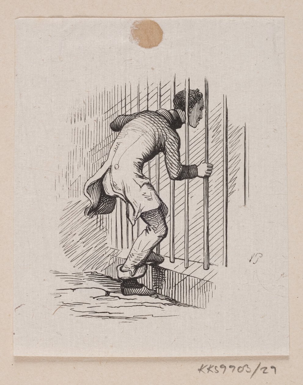 Ilustração para "Lykkens Kalosker" em H.C. Andersen, "Contos de fadas e histórias", Volume 1 de H.P. Hansen