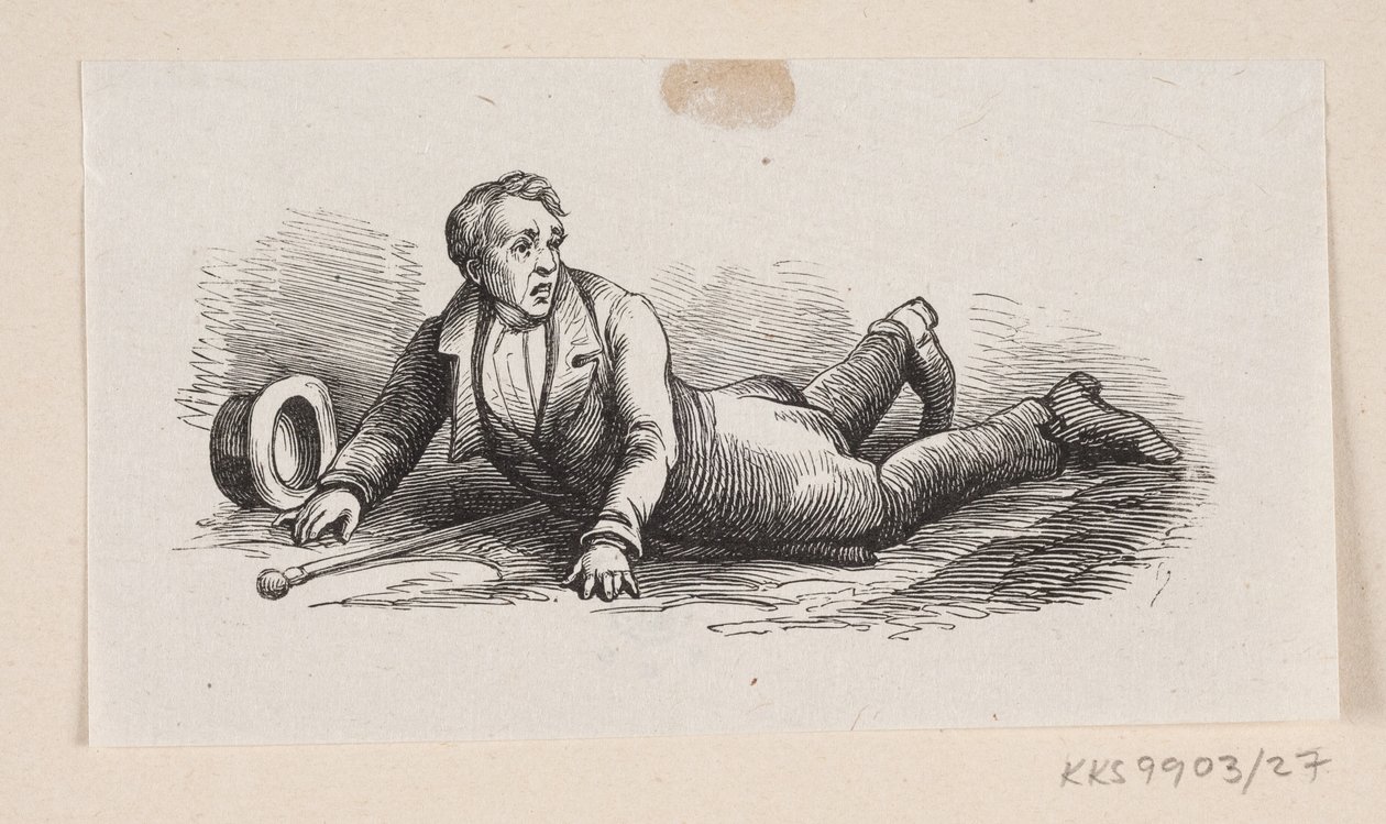 Ilustração para "Lykkens Kalosker" em H.C. Andersen, "Contos de fadas e histórias", Volume 1 de H.P. Hansen