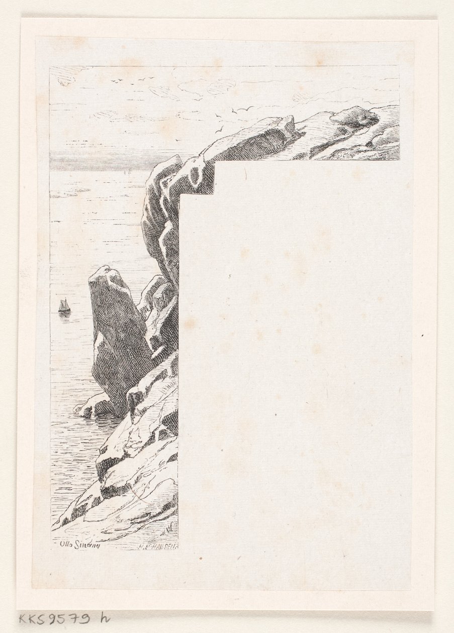 Ilustração para "Makreldorf" de H.P. Hansen