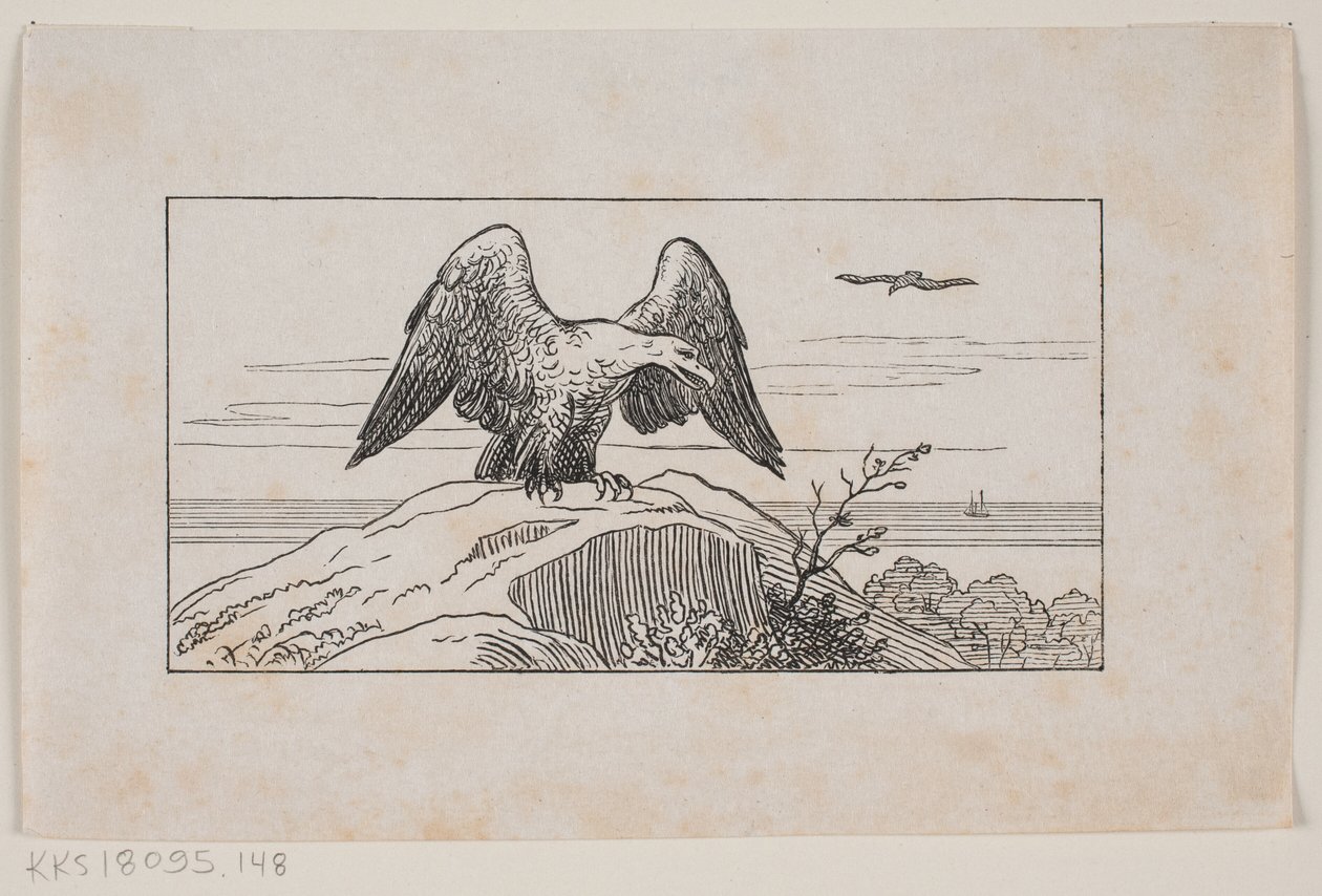 Impressão de teste para Chr. A.B.C. de Winther de H.P. Hansen