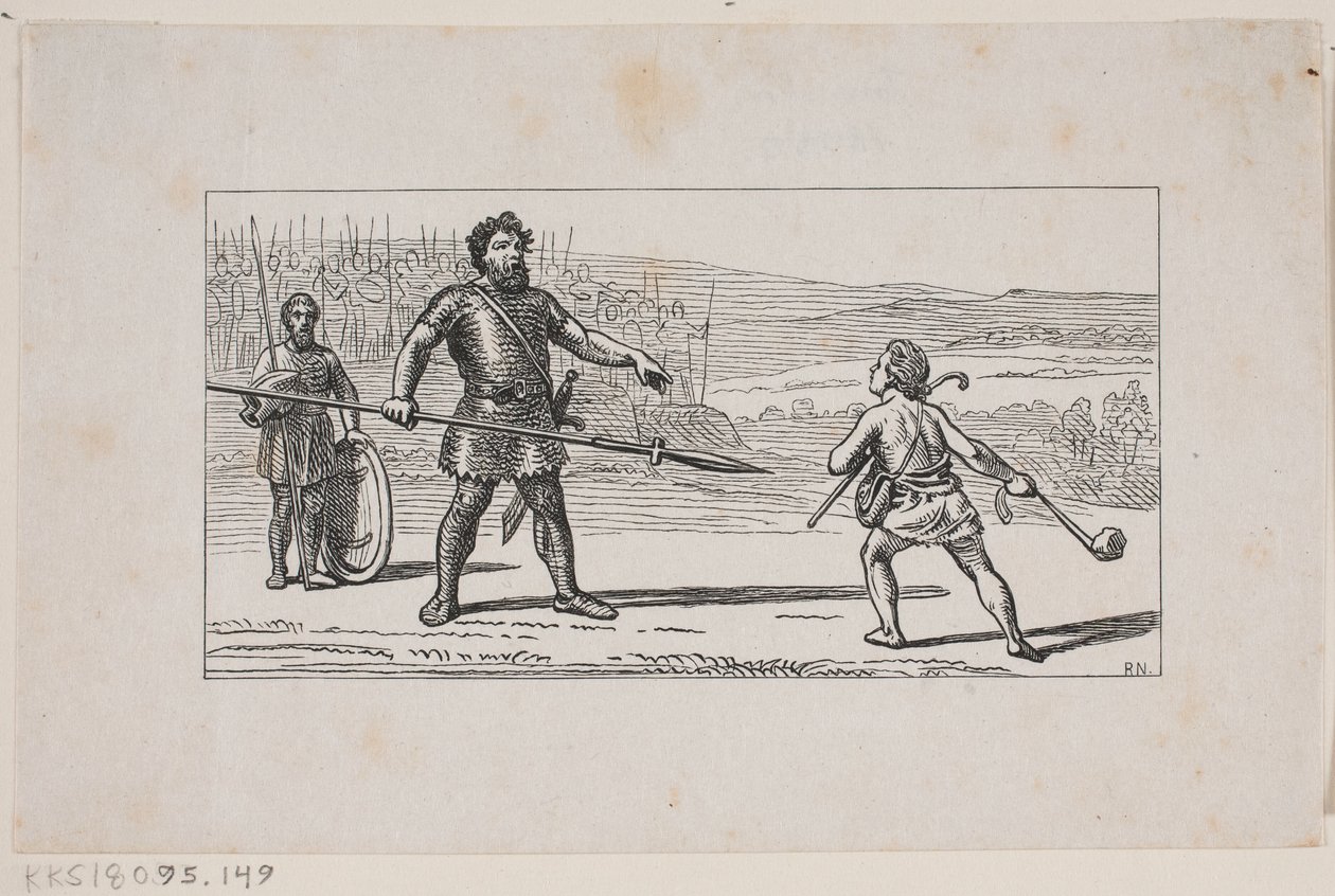 Impressão de teste para Chr. A.B.C. de Winther de H.P. Hansen