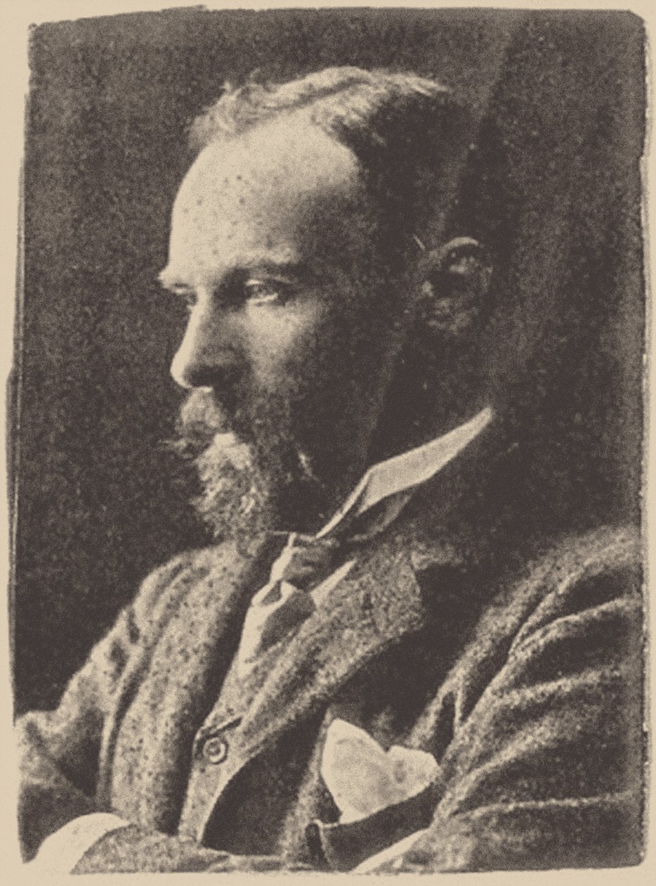 Retrato de John William Waterhouse de H.S. Mendelssohn Studio