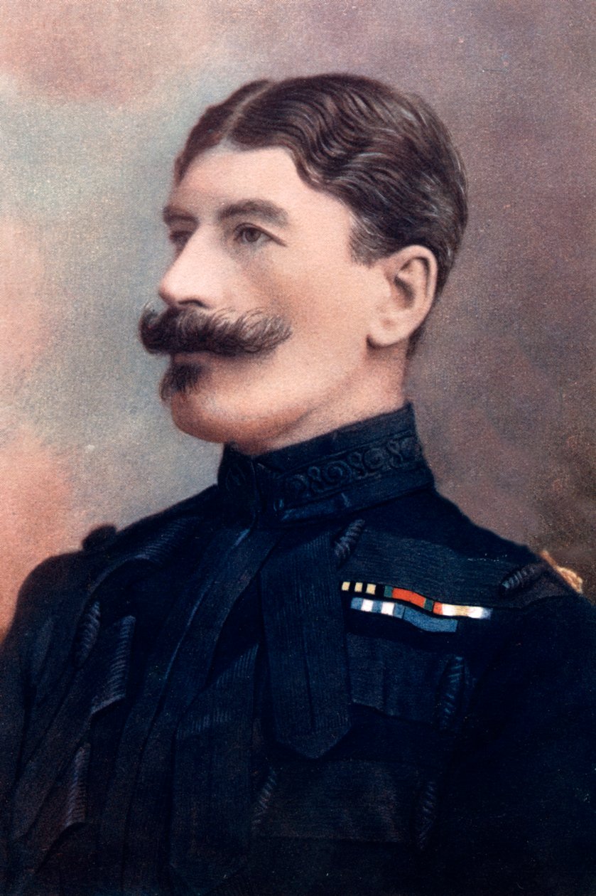 Major-General John Brabazon, comandando Imperial Yeomanry, África do Sul, 1902 de HW Barnett