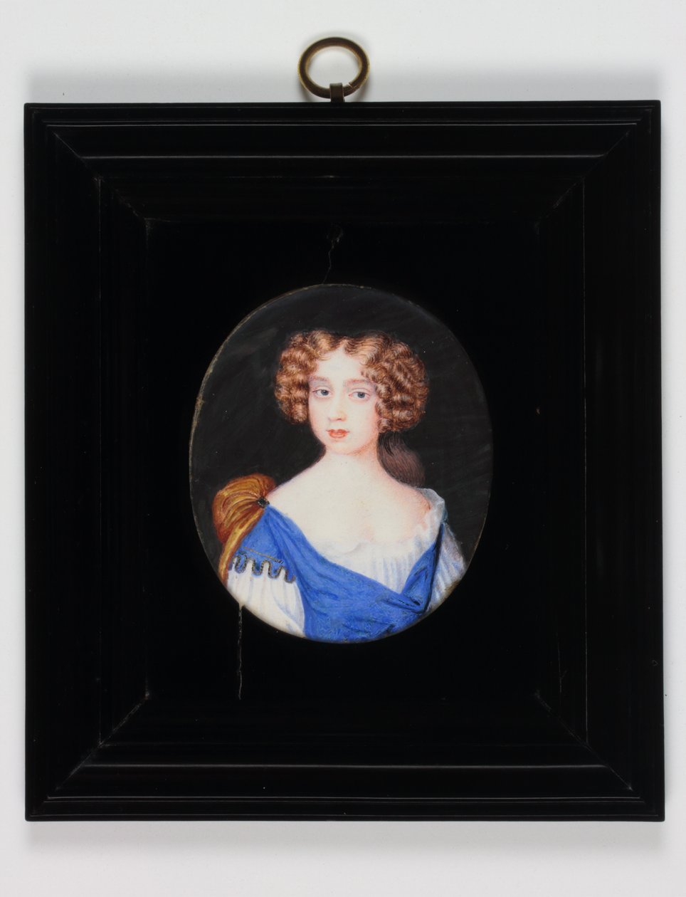 Lady Catherine Cavendish (aguarela em velino) de H. Byrne