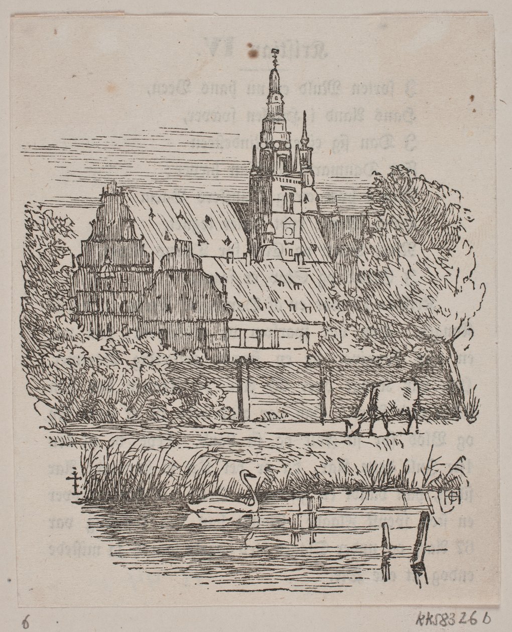Castelo de Frederiksborg de H. C. Henneberg