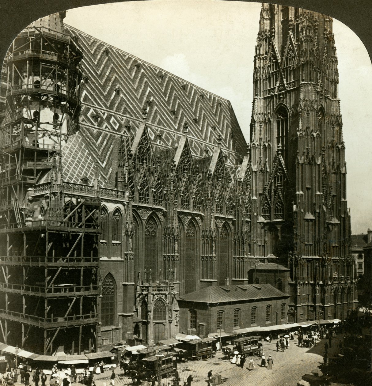 Catedral de St Stephen Stephansdom, Viena, Áustria. de H. C. White