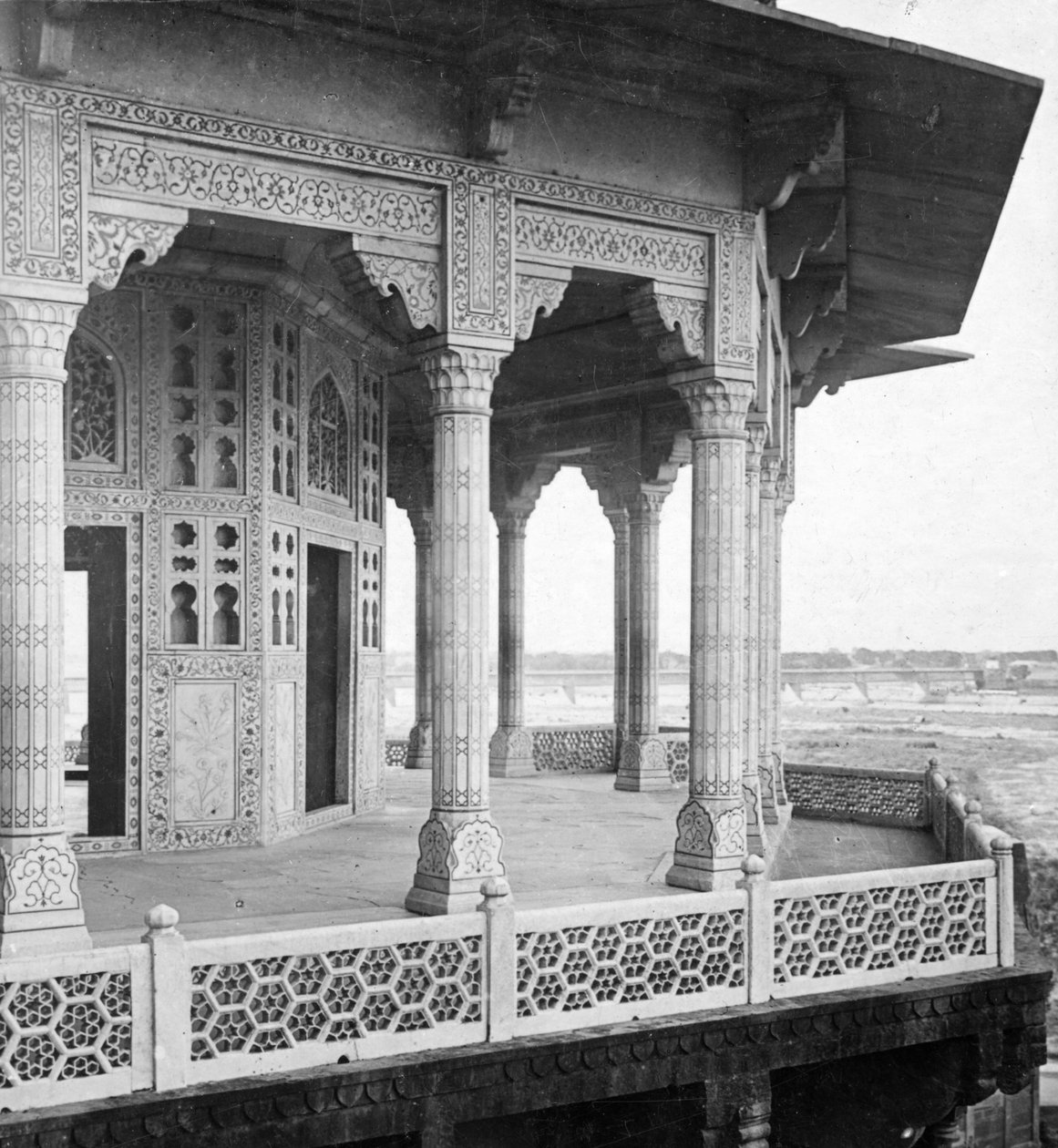 Jasmine Tower, Agra Fort, Agra, Índia, início do século XX. de H. Hands and Son