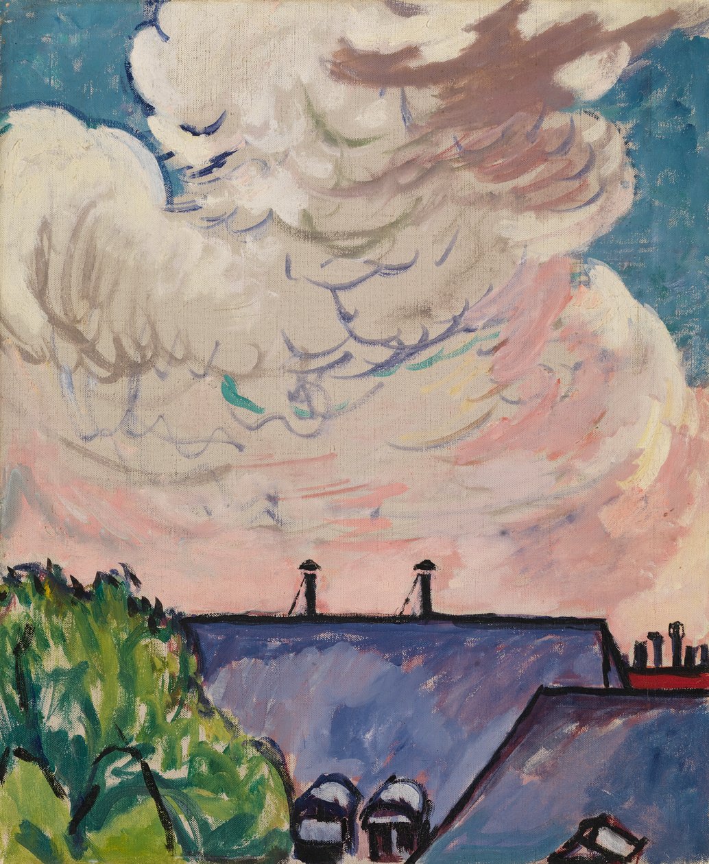 Nuvens, 1910-1912. de H Lyman Sayen