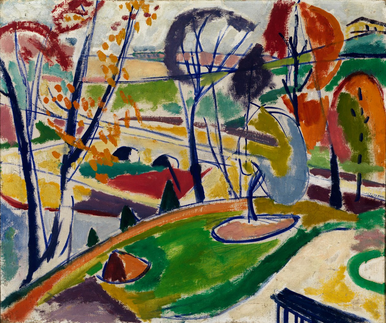 Decoração plana, 1915. de H Lyman Sayen