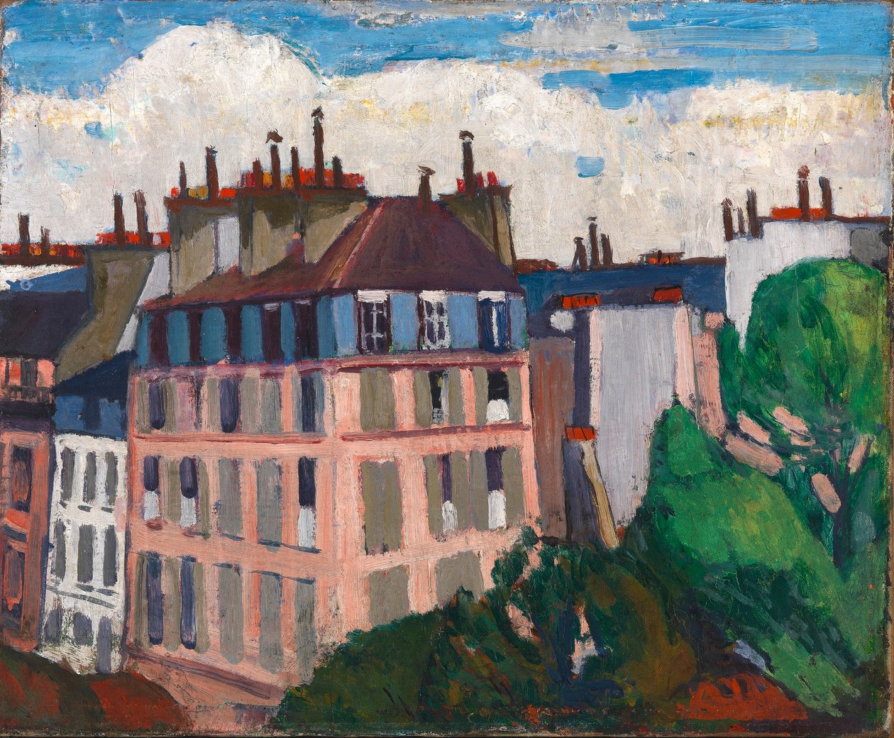 Telhados, Paris de H. Lyman Sayen
