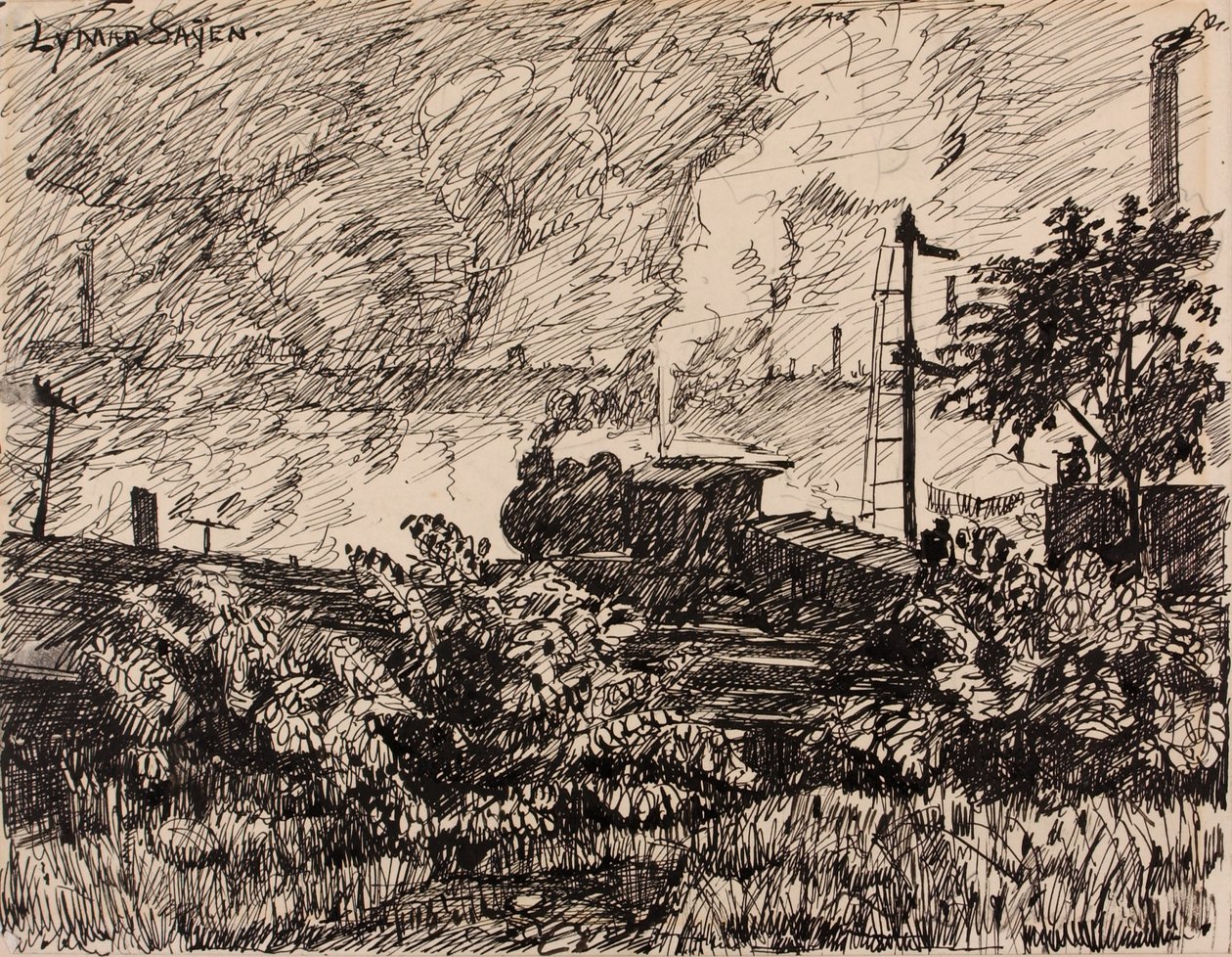 O Schuylkill, n.º 6 de H. Lyman Sayen