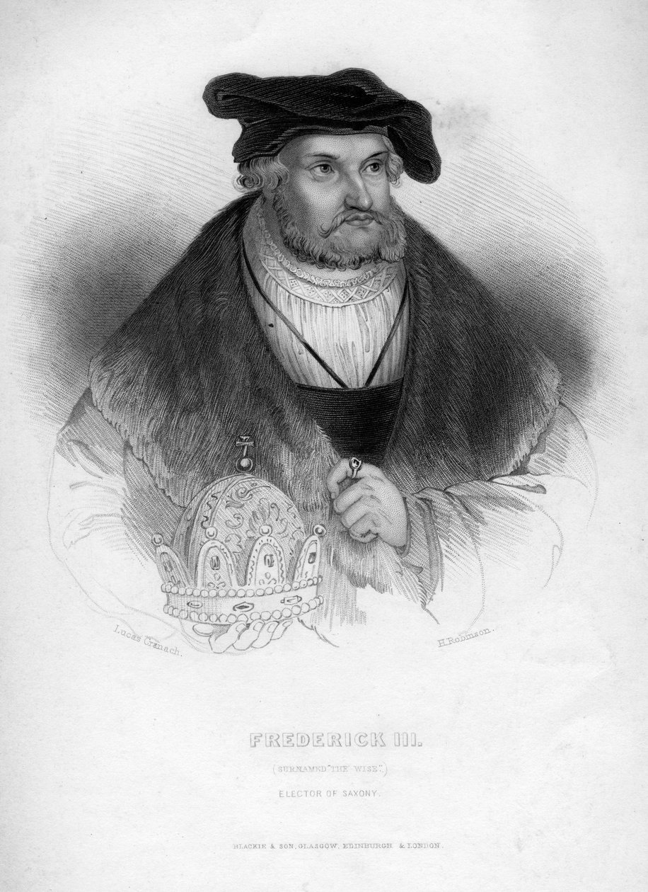 Frederico III, Eleitor da Saxônia, 1463-1525. de H. Robinson