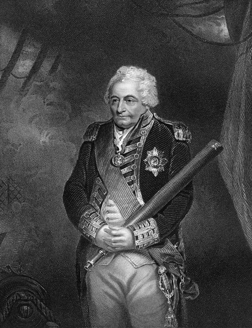 John Jervis, Conde de São Vicente, c1809 c1857 de H. Robinson