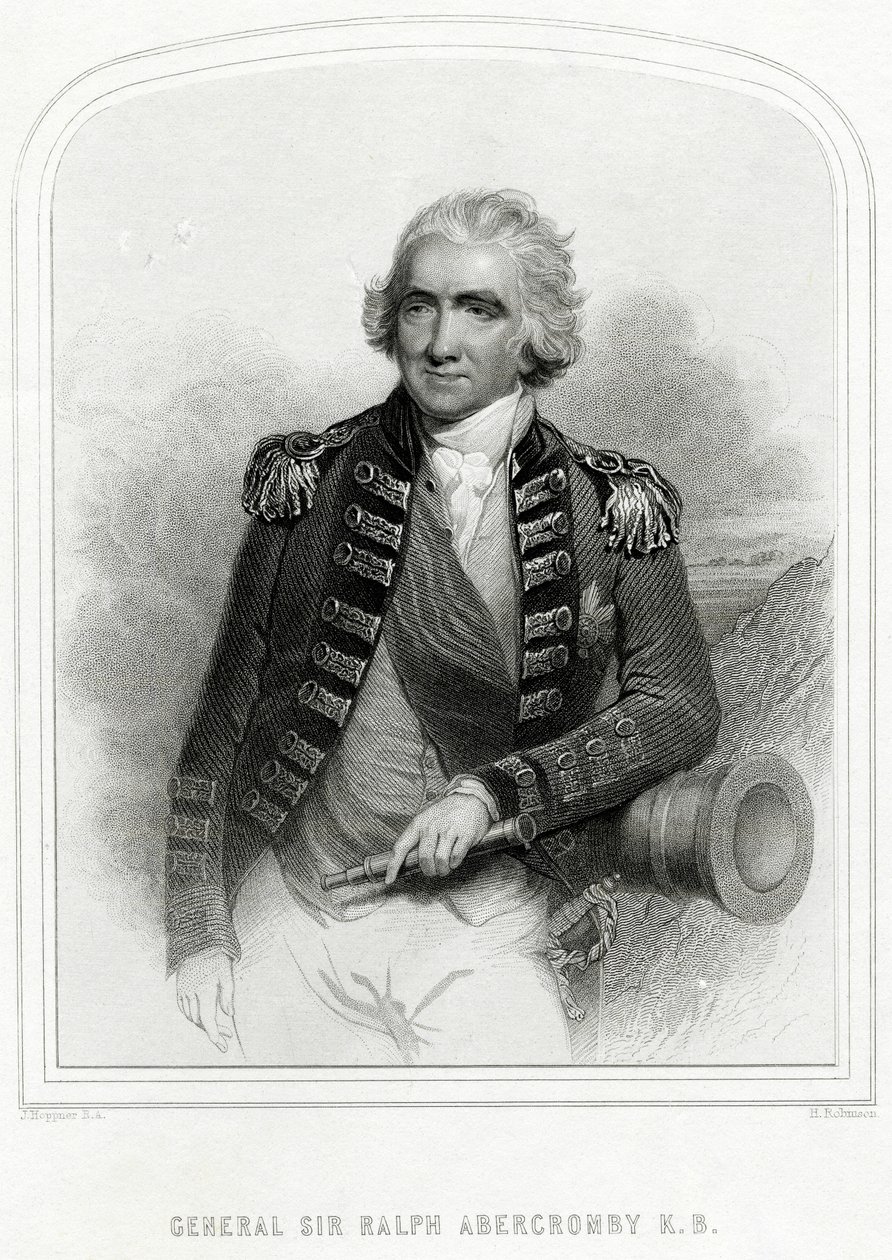 Ralph Abercromby 1734-1801, soldado escocês de H. Robinson
