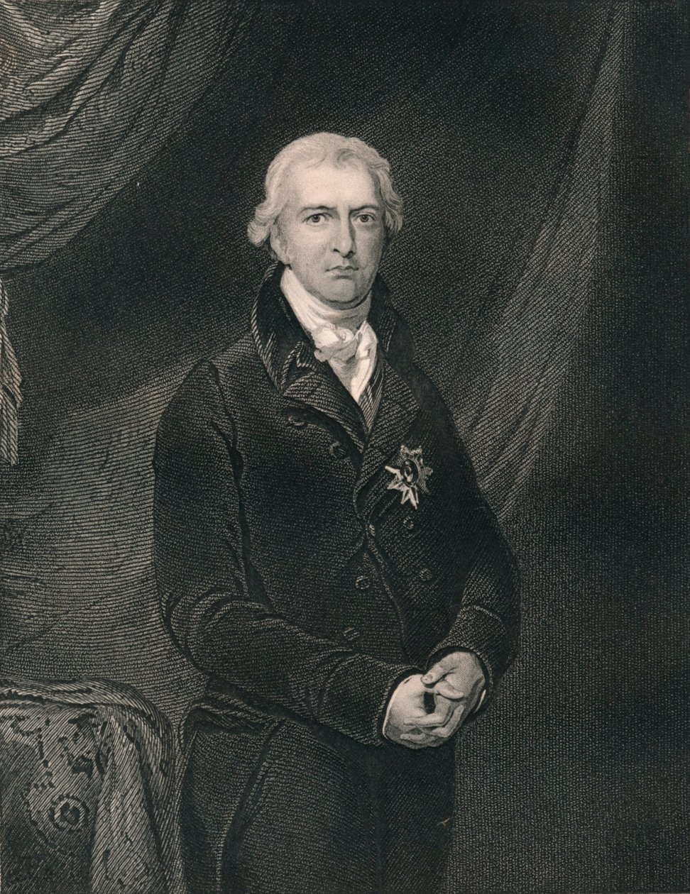 Robert Banks Jenkinson, conde de Liverpool, c1820, meados do século XIX. de H. Robinson