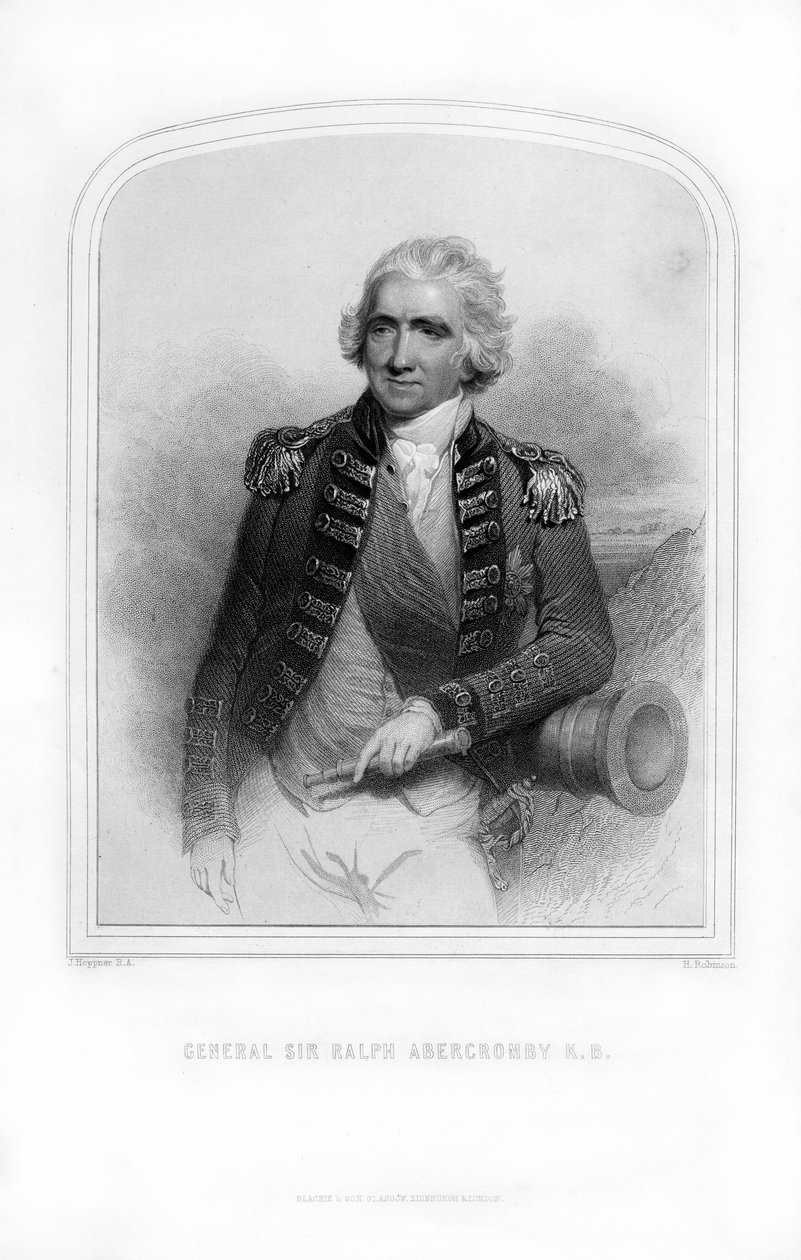 Sir Ralph Abercromby, tenente-general britânico, 1870. de H. Robinson