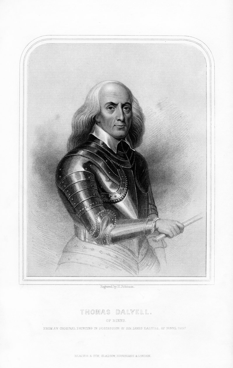 Thomas Dalziel, general escocês, 1870. de H. Robinson