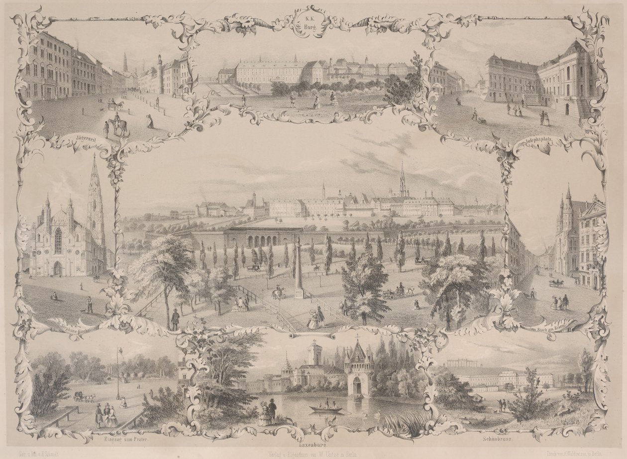 Lembrança de Viena de H. Schmidt