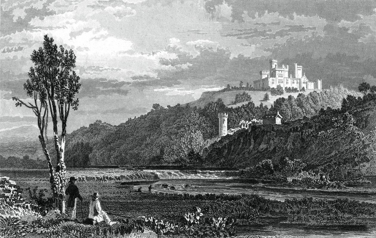 Castelo de Coltsmans, cortiça do condado, c1800-1850. de H. Winkles
