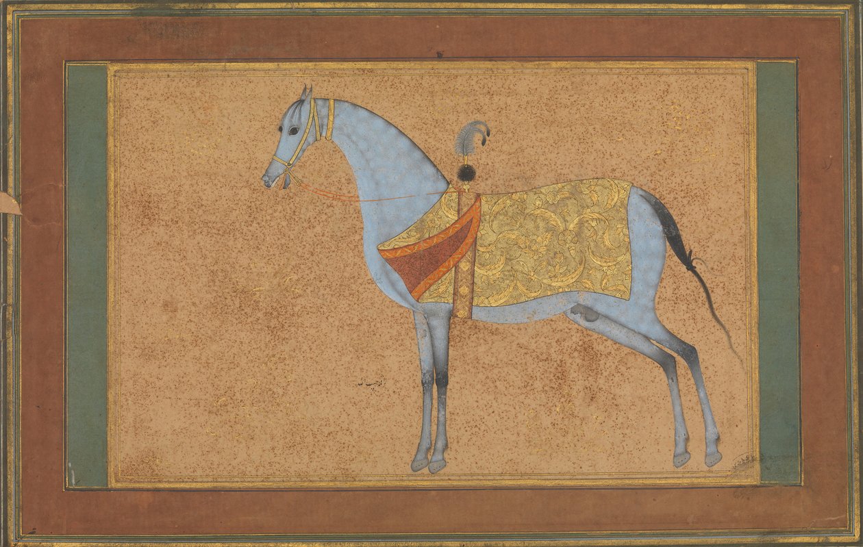 Um garanhão, c. 1601-6. de Habiballah of Sava