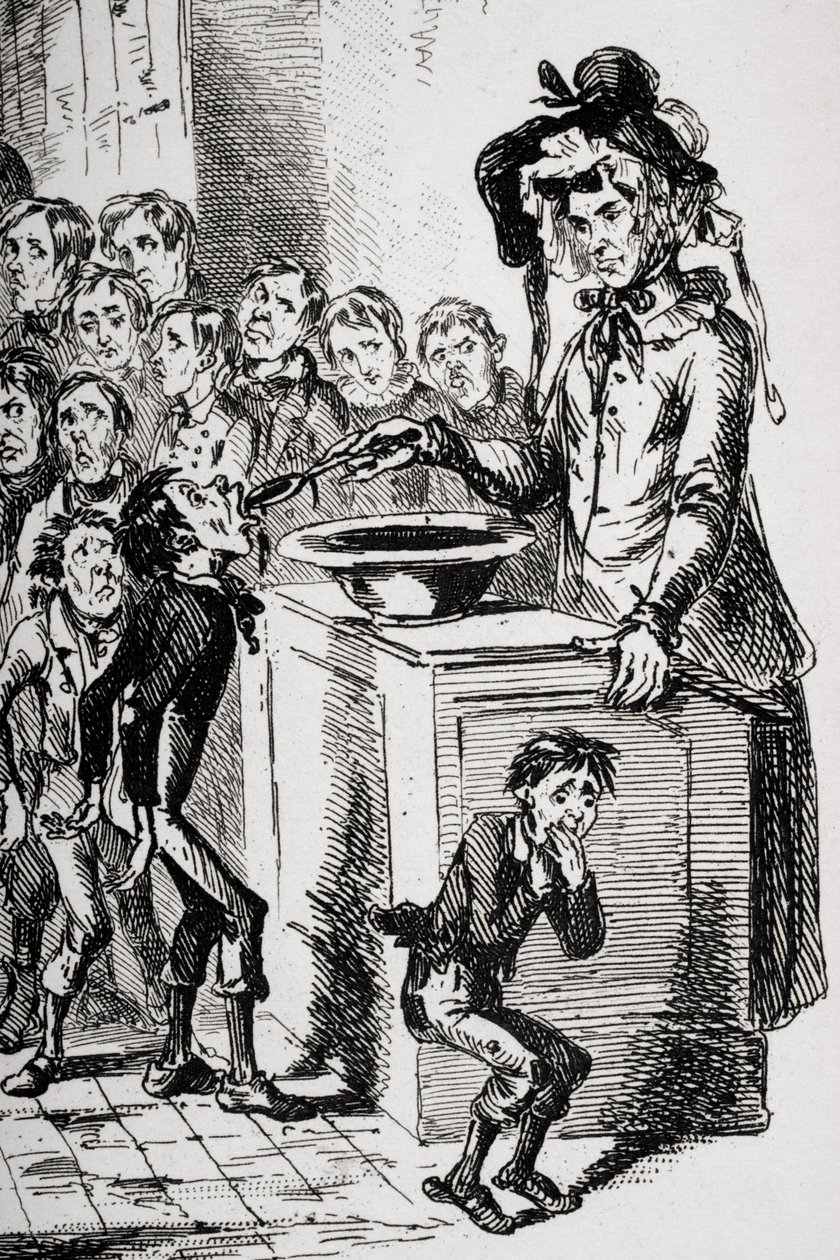 Ilustração para o Nicholas Nickleby de Charles Dickens de Hablot Knight (1815 92) Browne