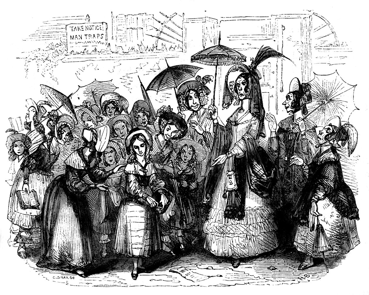 A &39;The Old Curiosity Shop&39; de Charles Dickens de Hablot Knight Browne