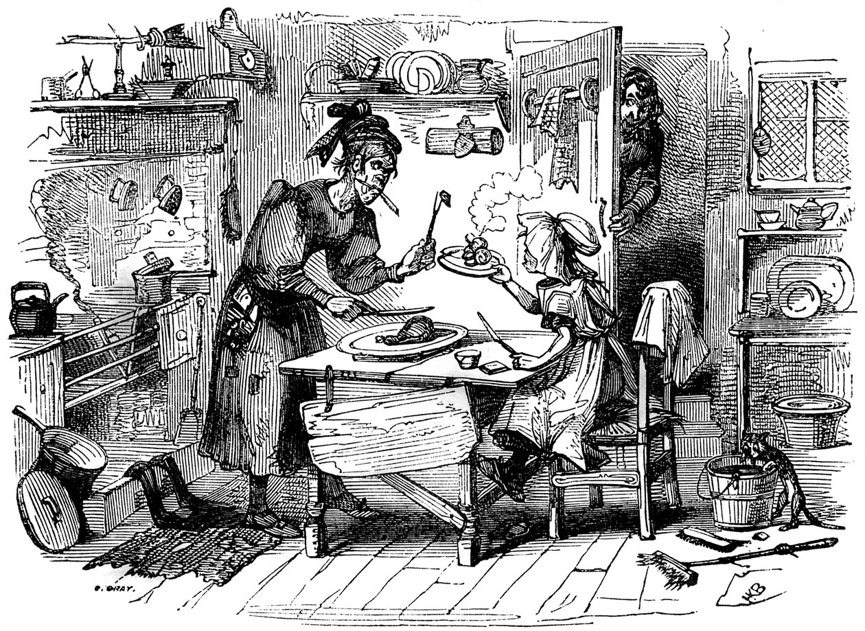 A &39;The Old Curiosity Shop&39; de Charles Dickens de Hablot Knight Browne
