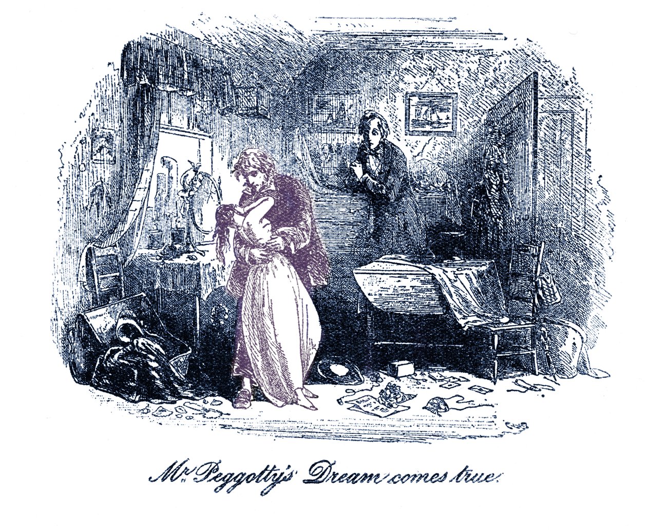 David Copperfield de Hablot Knight Browne