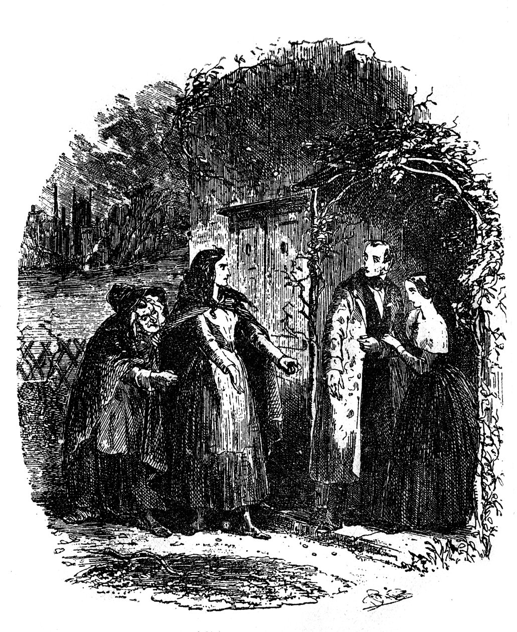 Dombey & Son de Charles Dickens de Hablot Knight Browne