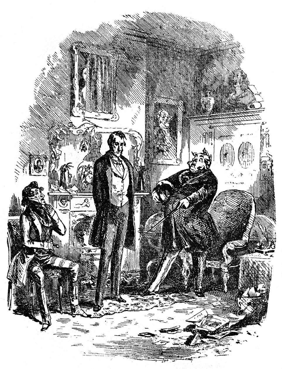 Dombey & Son de Charles Dickens de Hablot Knight Browne