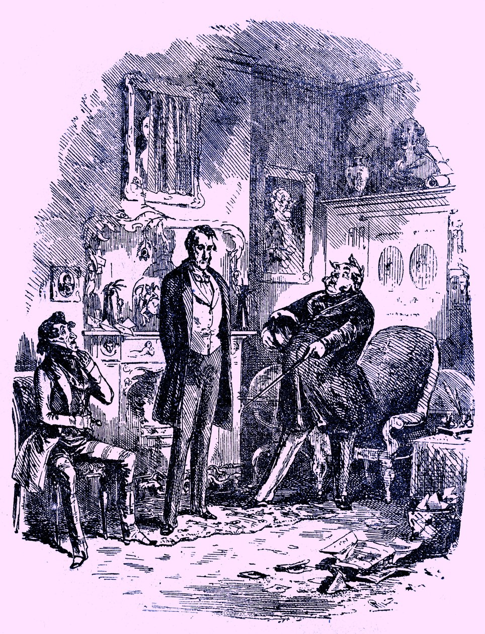 Dombey & Son de Charles Dickens de Hablot Knight Browne