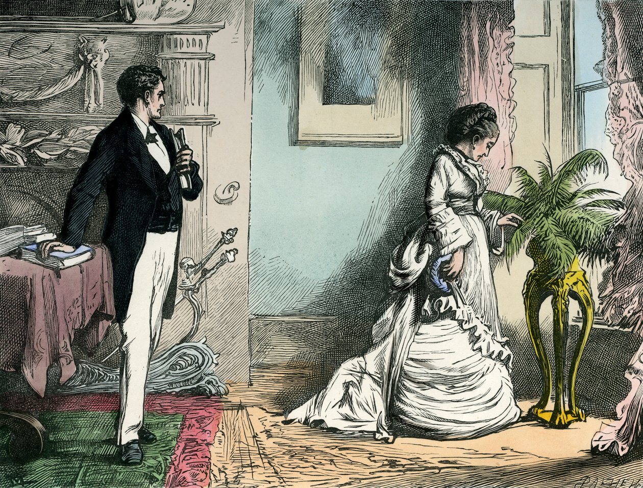 Nosso Amigo Mútuo por Dickens de Hablot Knight Browne