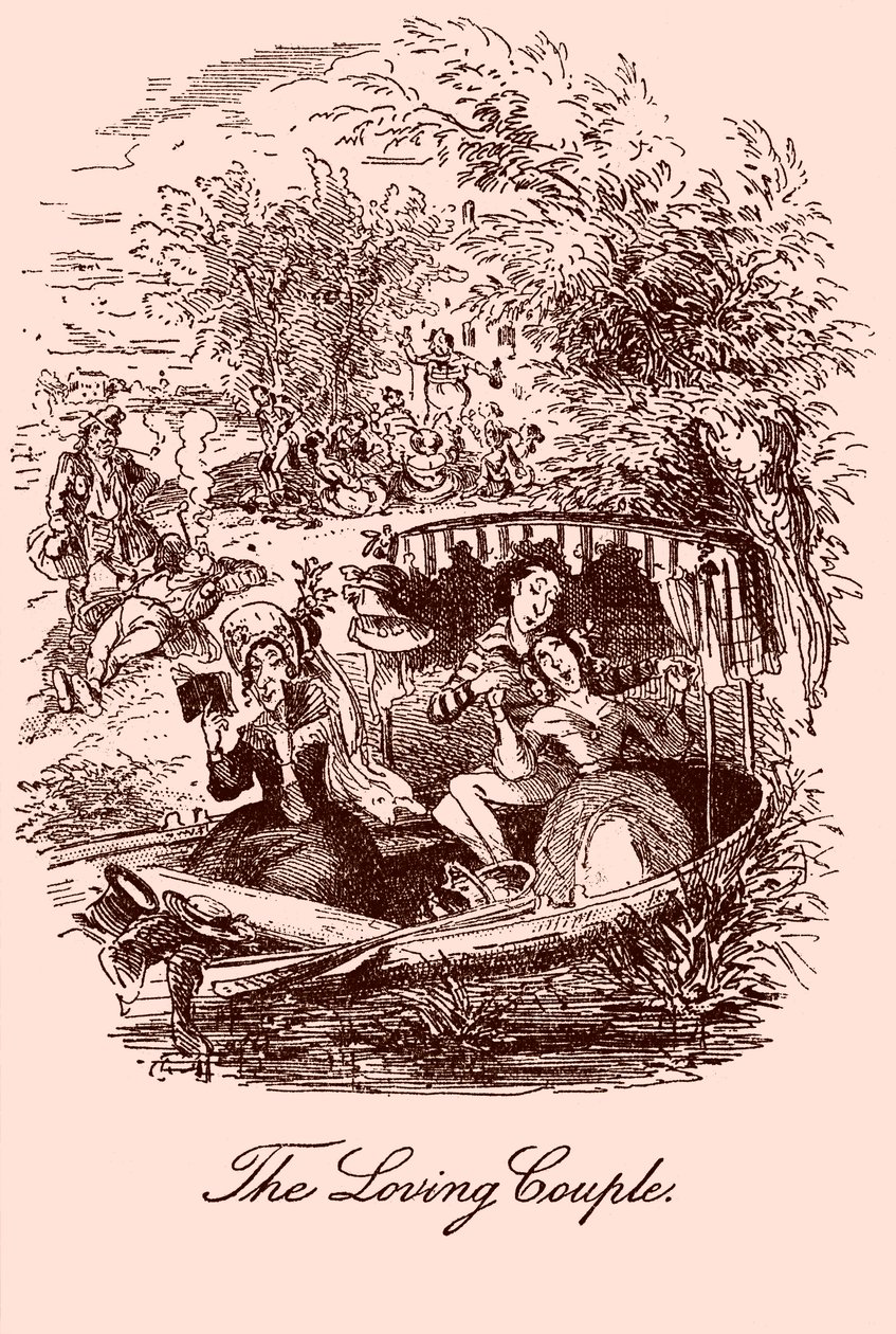 "Sketches by Boz" de Charles Dickens de Hablot Knight Browne